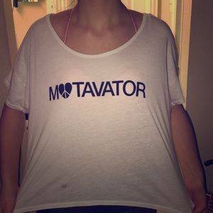 Bethany Mota Merch "Motavator" Crop Top